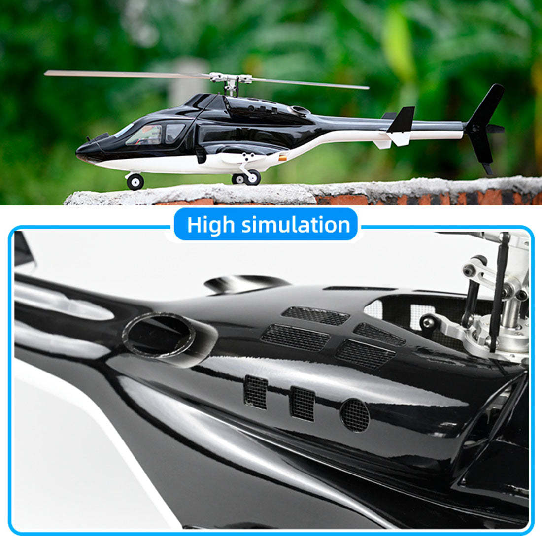 FLYWING FW450L Airwolf 450-Class GPS RC Helicopter RTF with H1 Flight Controller