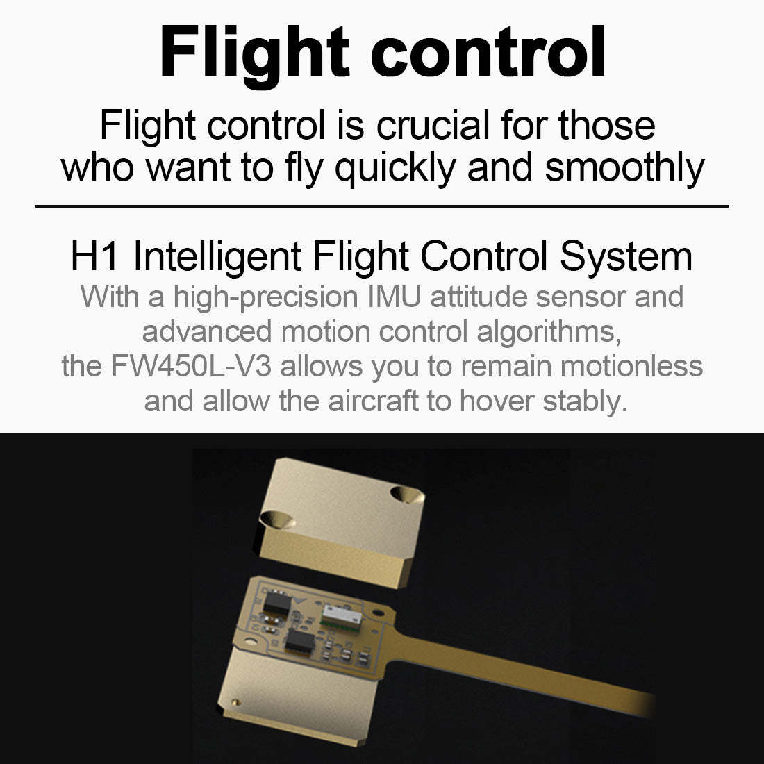FLYWING FW450L V3 6CH GPS RC Helicopter RTF with H1 Flight Controller & One-Key Inverted Flight