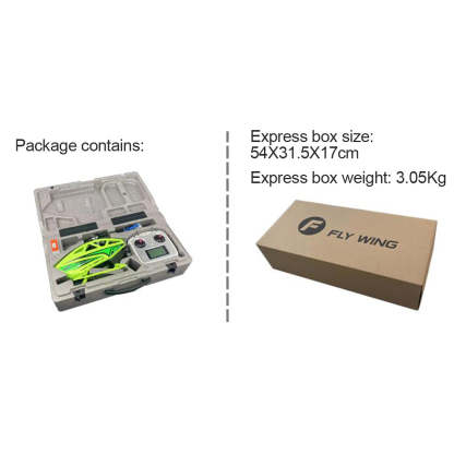 FLYWING FW450L V3 6CH GPS RC Helicopter RTF with H1 Flight Controller & One-Key Inverted Flight