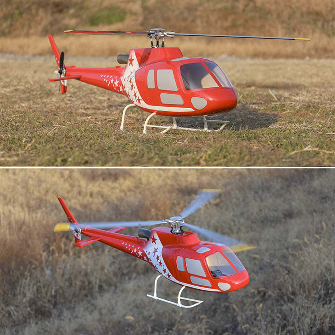 FLYWING Squirrel AS350 470-Class GPS RC Helicopter RTF with H1 Flight Controller