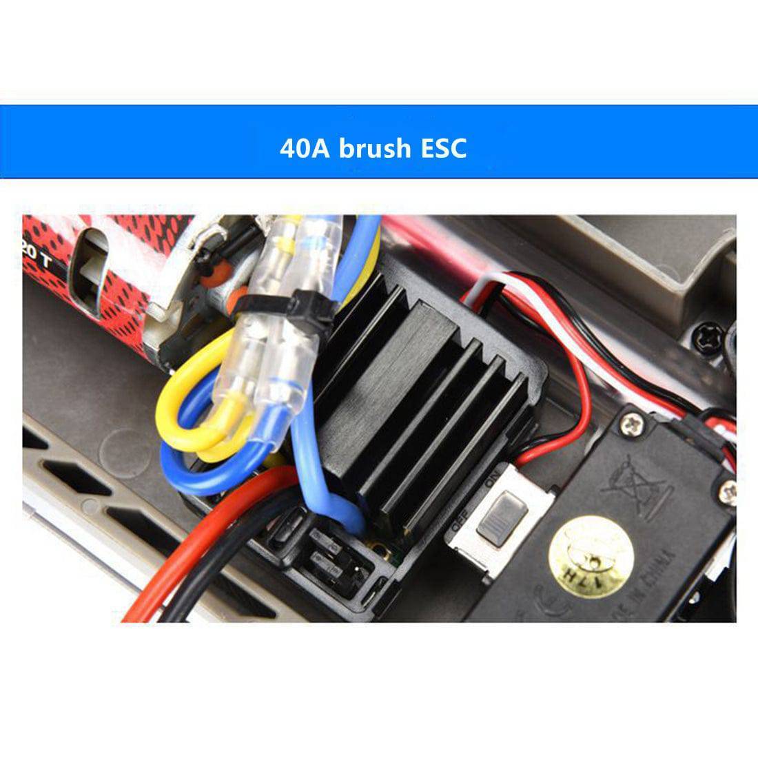 FS Racing 1/10 Scale 4WD Electric Off-Road Monster Truck RTR High Performance All Terrain RC Car