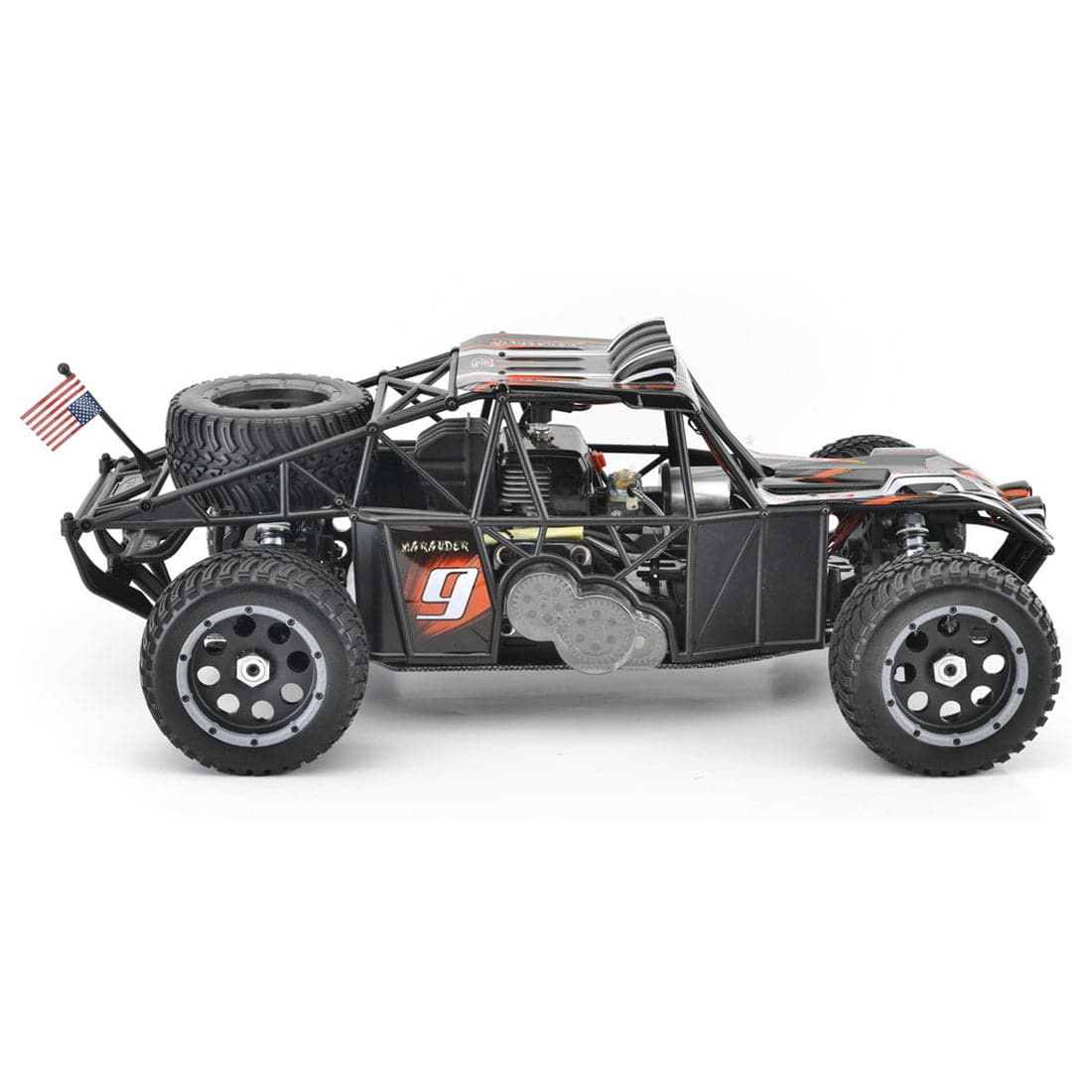 FS Racing 1/5 Scale 4WD Gas Powered Desert Truck High Speed Off-Road RC Car RTR with 30cc Engine