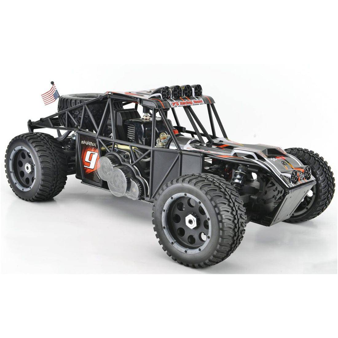 FS Racing 1/5 Scale 4WD Gas Powered Desert Truck High Speed Off-Road RC Car RTR with 30cc Engine