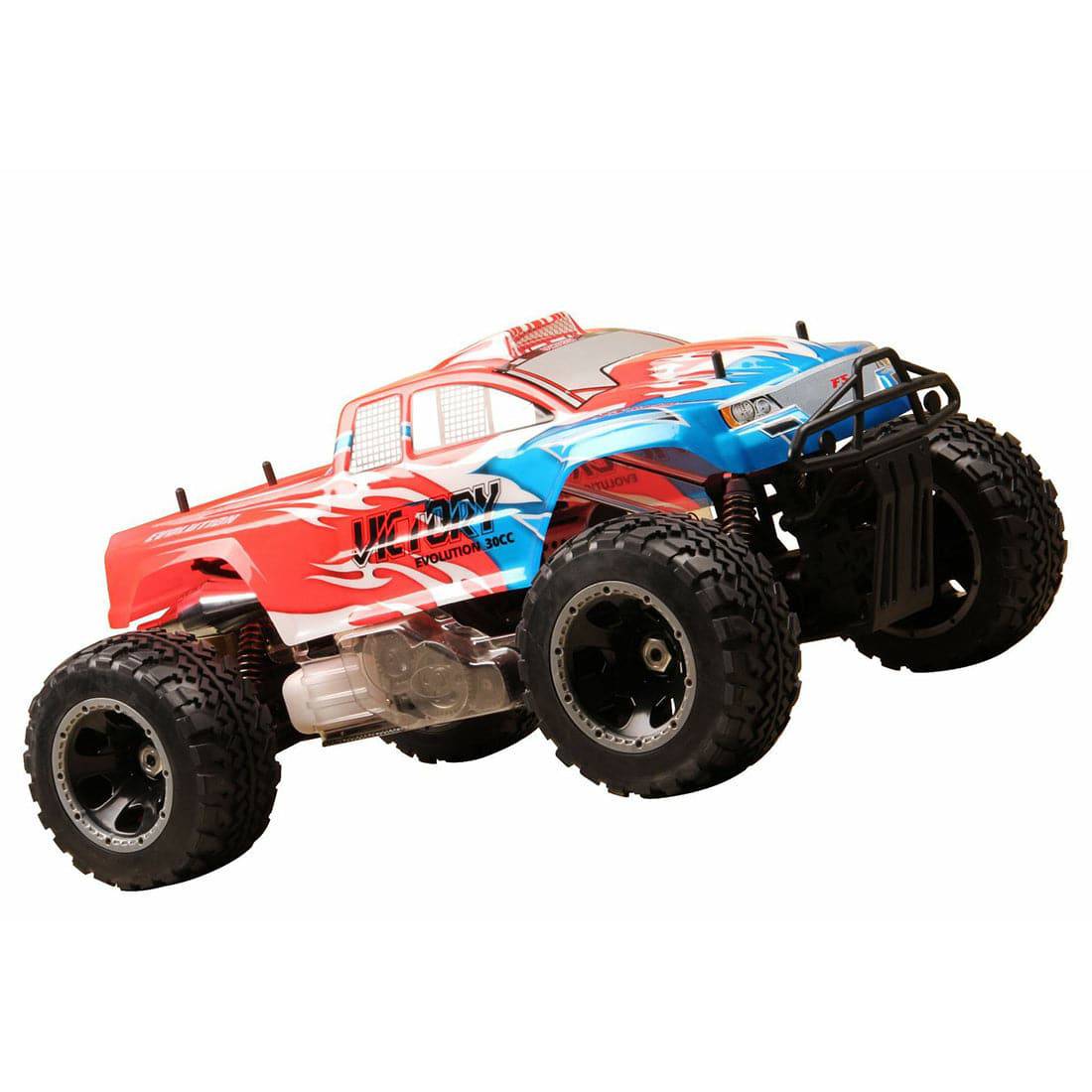 FS Racing 1/5 Scale 4WD Gas Powered Monster Truck RTR High Speed Off-Road Vehicle with 30cc Engine