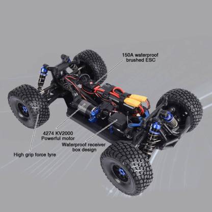 FS Racing 1/8 Scale 4WD 6S Brushless Desert Buggy 100km/h High Speed RC Car