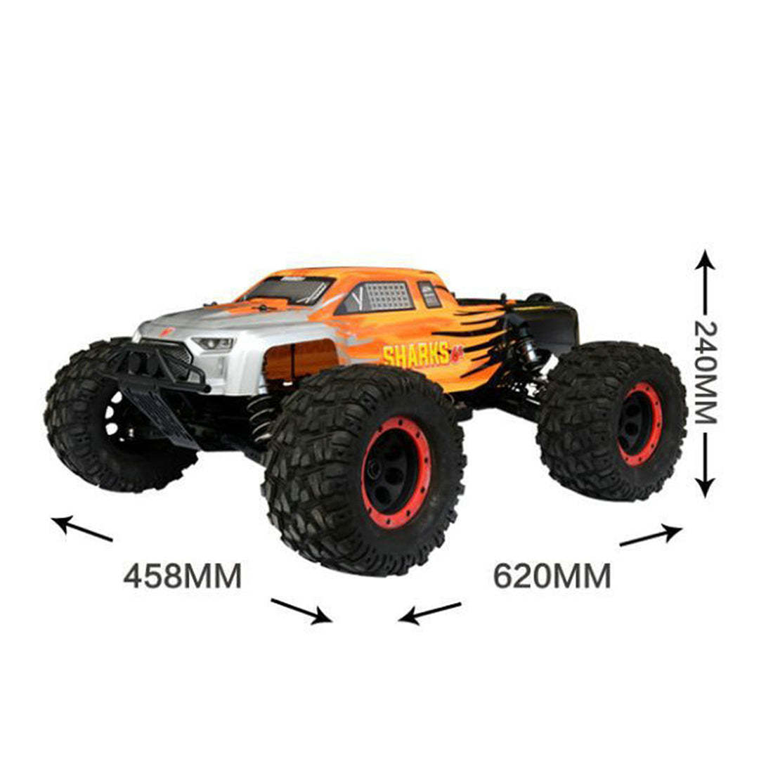 FS Racing 1/8 Scale 4WD High Speed Off-Road Monster Truck RTR 6S Capable Brushless RC Car