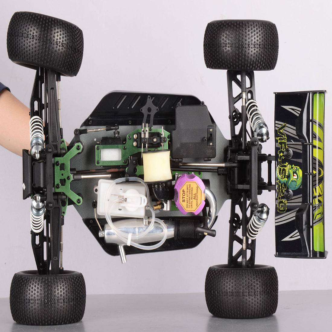 FS Racing 31348PRO RC Car RTR 4WD Gasoline Off-road High Speed Vehicle with 25CXP Nitro Engine 1/18 2.4G