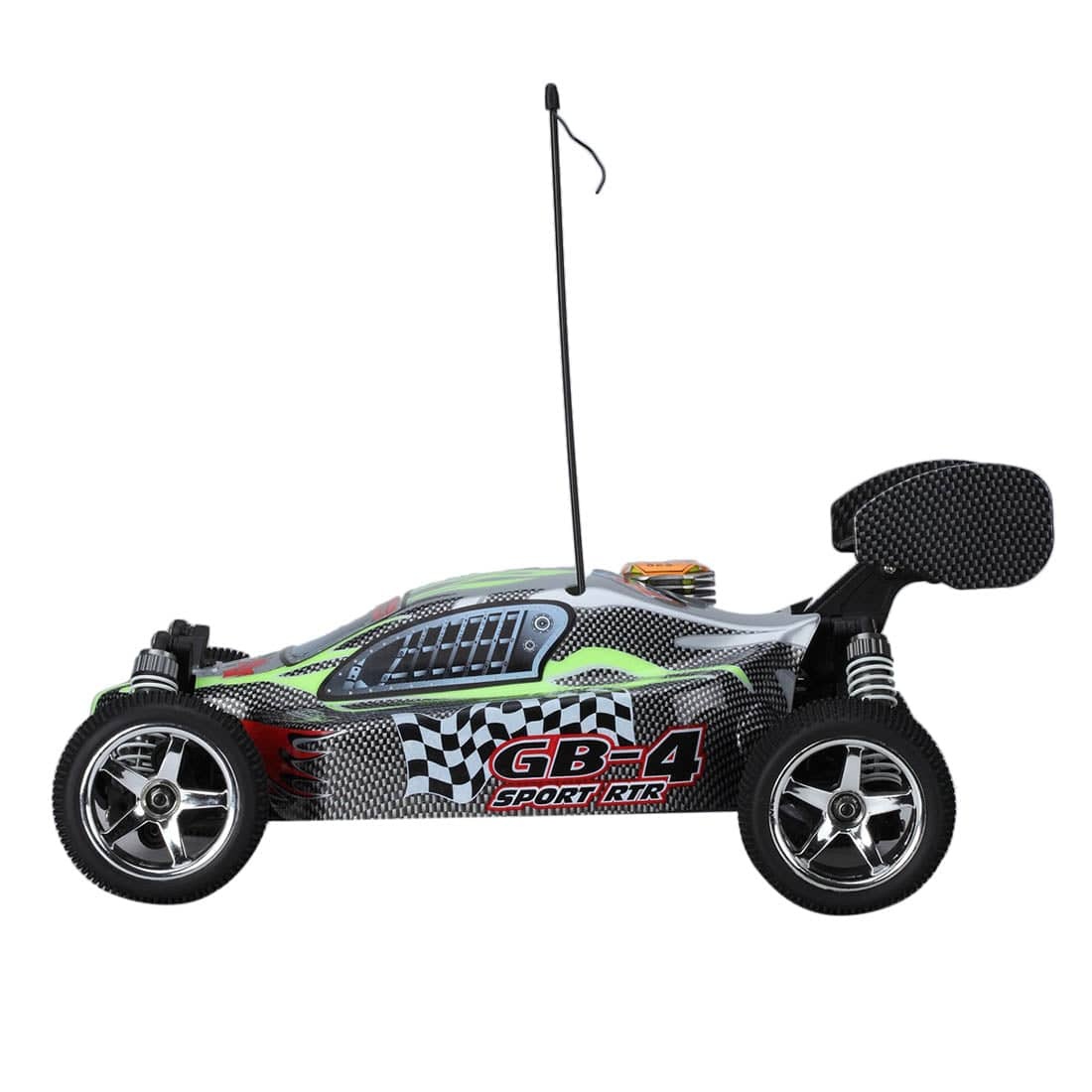 FS Racing 51208 GB-4 Sport 1/10 4WD Nitro Off Road Buggy 2 Speed Carbon Fiber