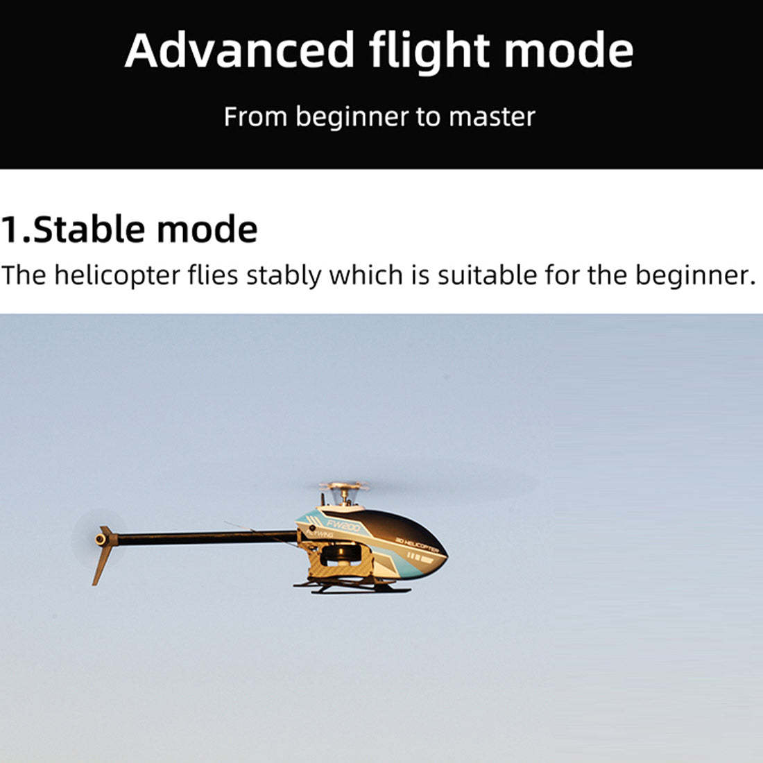 FW200 6CH GPS Direct Drive Brushless 3D RC Helicopter RTF with Optical Flow