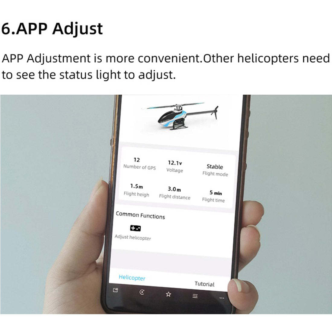 FW200 6CH GPS Direct Drive Brushless 3D RC Helicopter RTF with Optical Flow