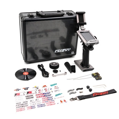 FlySky Noble NB4 Pro 18-Channel Touch Screen Radio Transmitter – 2.4GHz Professional Surface Remote