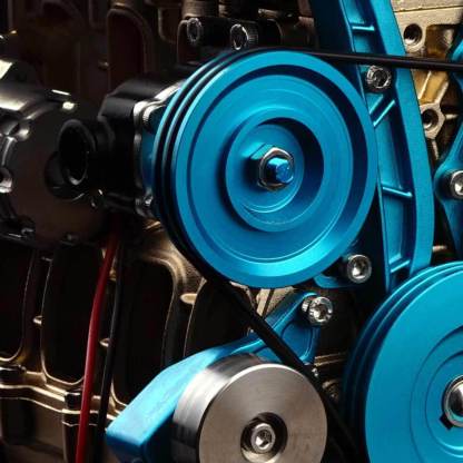 Full Metal 4-Cylinder Car Engine Assembly Kit Electric Motor Model Desk Toy Gift-helloworld7