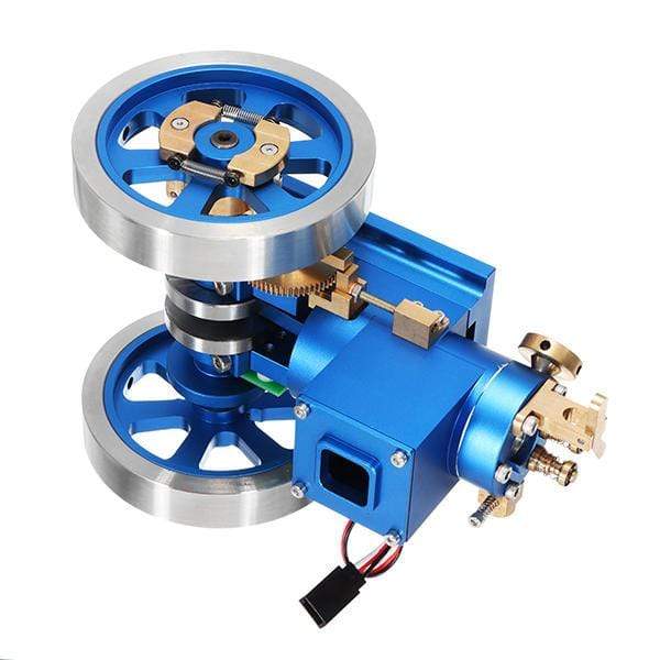 Full Metal 4 Stroke Hit and Miss Gas Engine Model Kit for Mechanical Enthusiasts and STEM Education-helloworld7