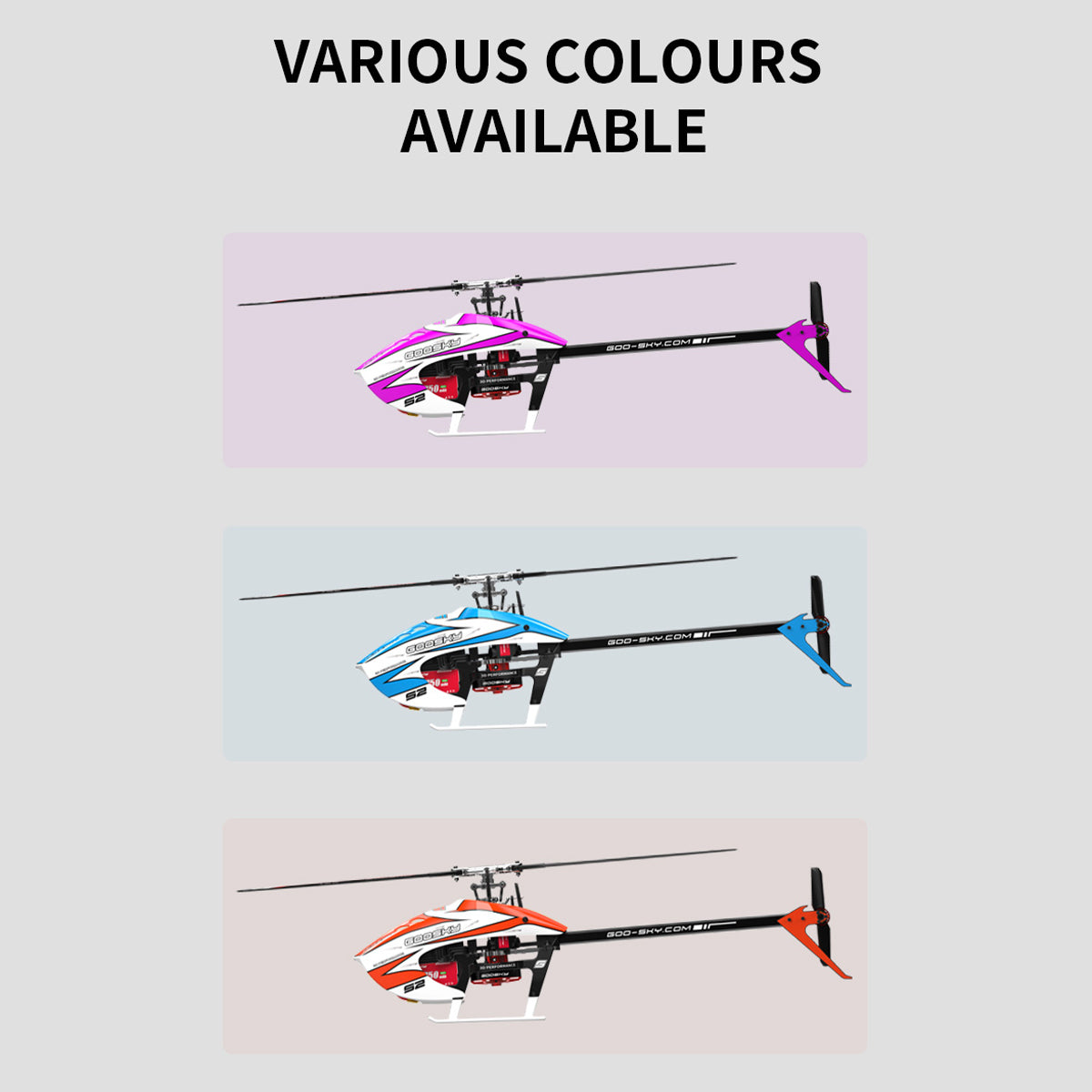 GOOSKY New Legend S2 MAX 2.4G 6CH 3D Stunt RC Helicopter Model RTF for Beginner-helloworld7