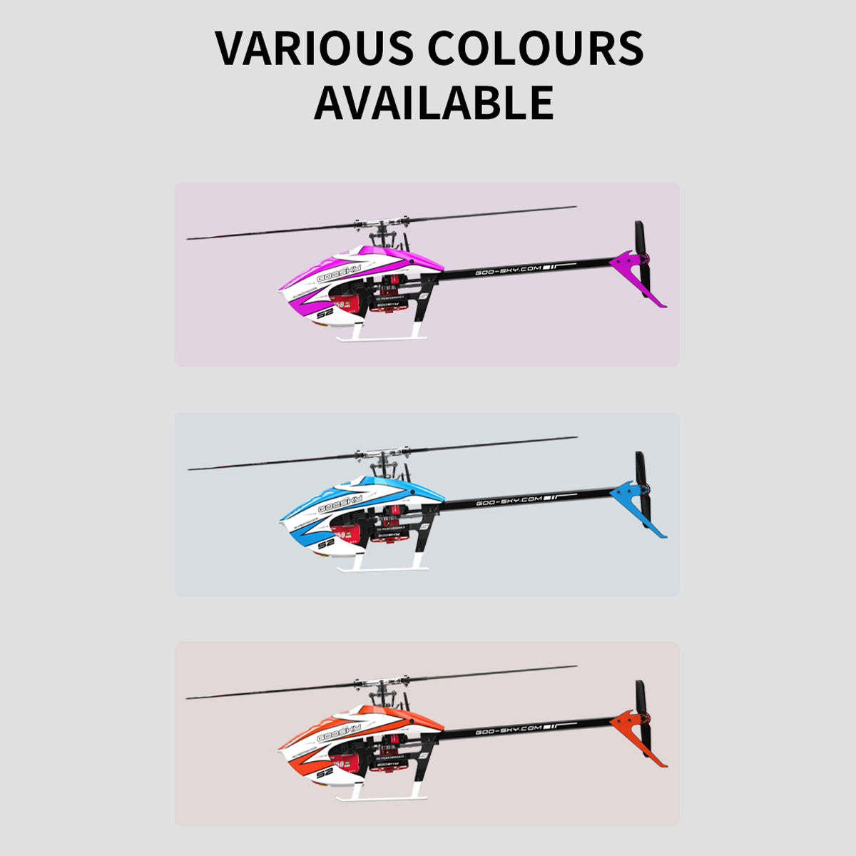 GOOSKY New Legend S2 MAX 2.4G 6CH 3D Stunt RC Helicopter Model RTF for Beginner-helloworld7
