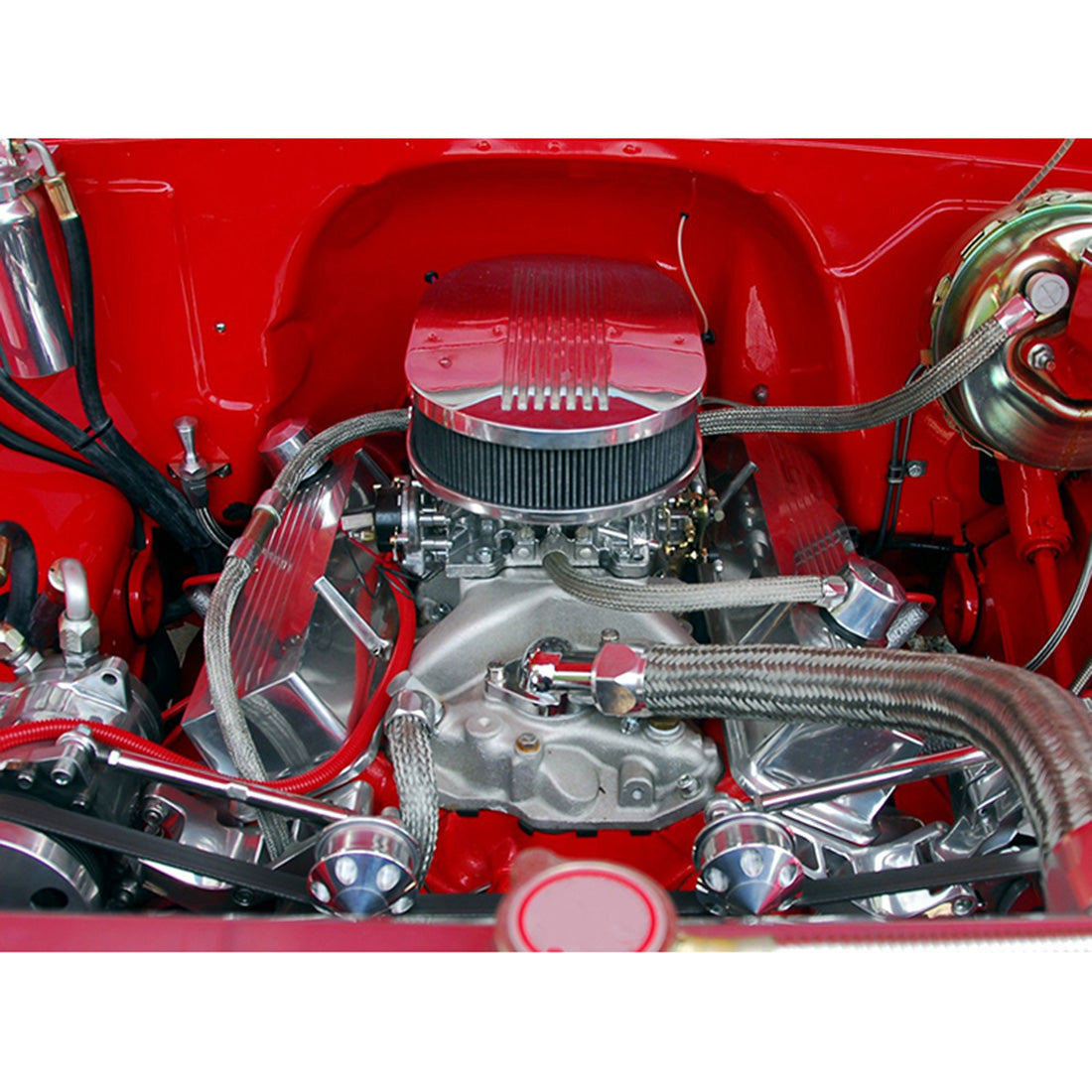 GRC F76 1/10 Scale 1976 427 SOHC V8 Engine Motor Heatsink Kit for RC Cars-helloworld7