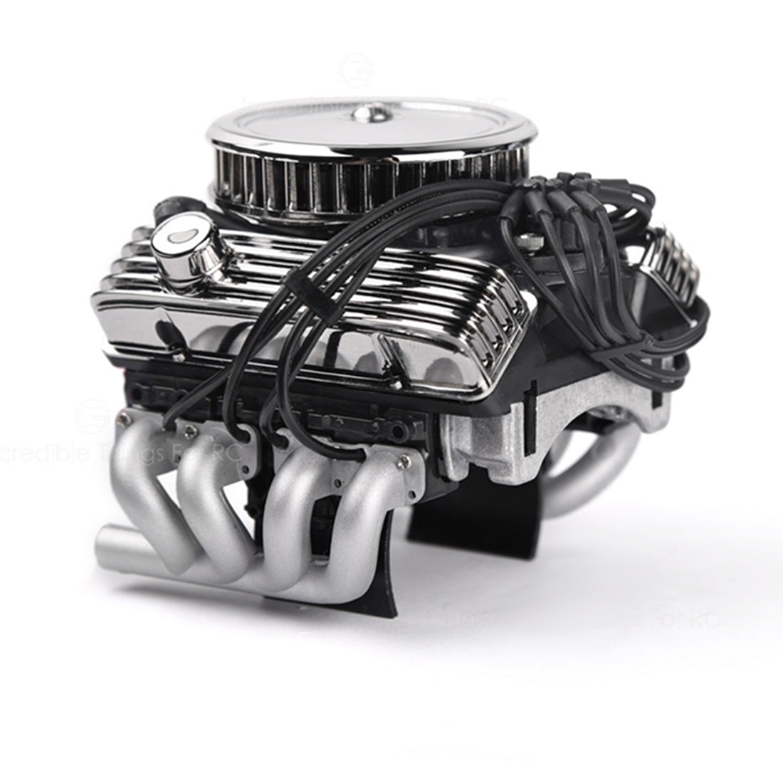 GRC F82 1/10 Scale Simulation V8 Engine Motor Heatsink Kit Dual Fan-helloworld7