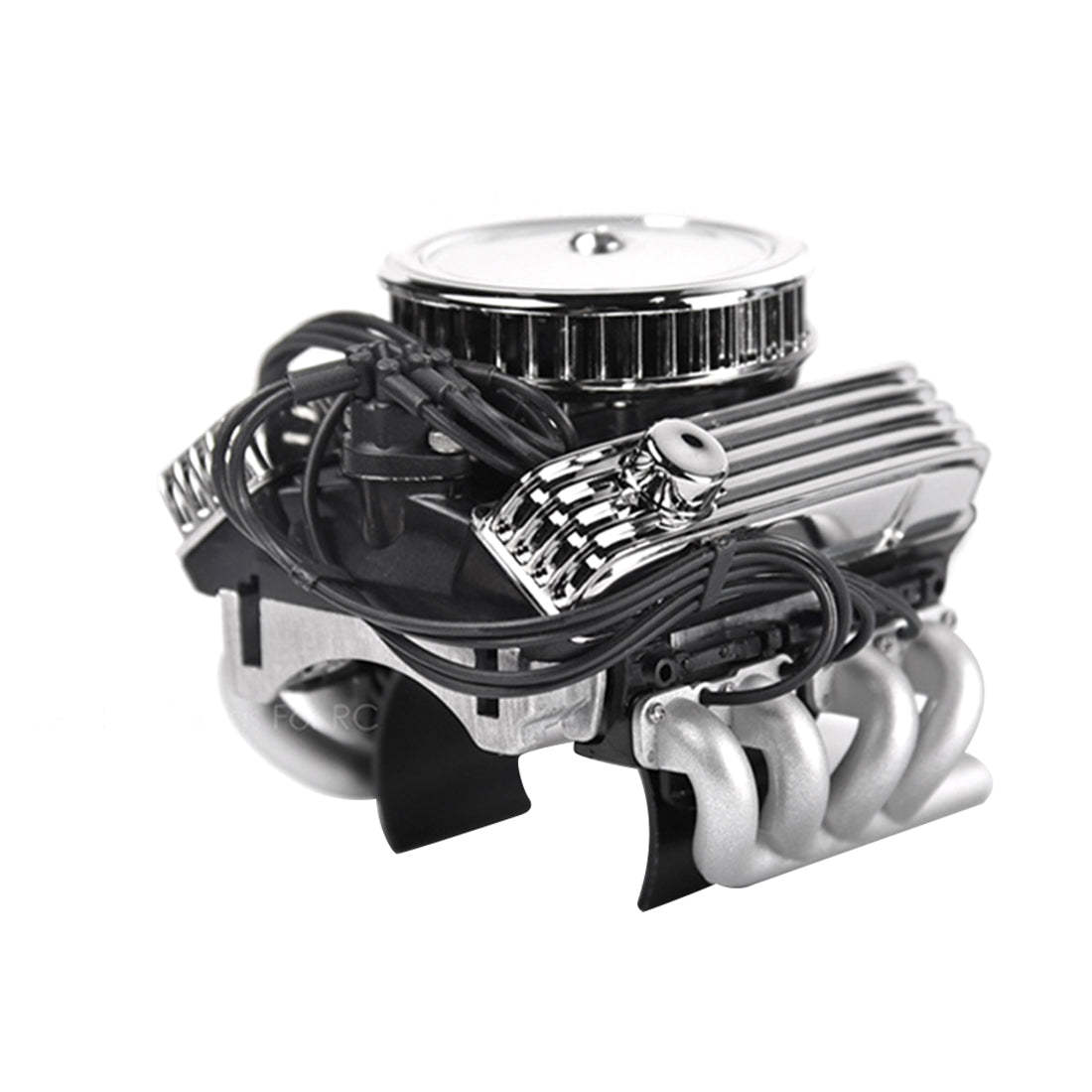 GRC F82 1/10 Scale Simulation V8 Engine Motor Heatsink Kit Dual Fan-helloworld7