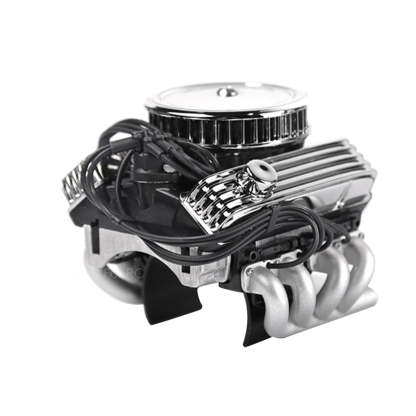 GRC F82 1/10 Scale Simulation V8 Engine Motor Heatsink Kit Dual Fan-helloworld7