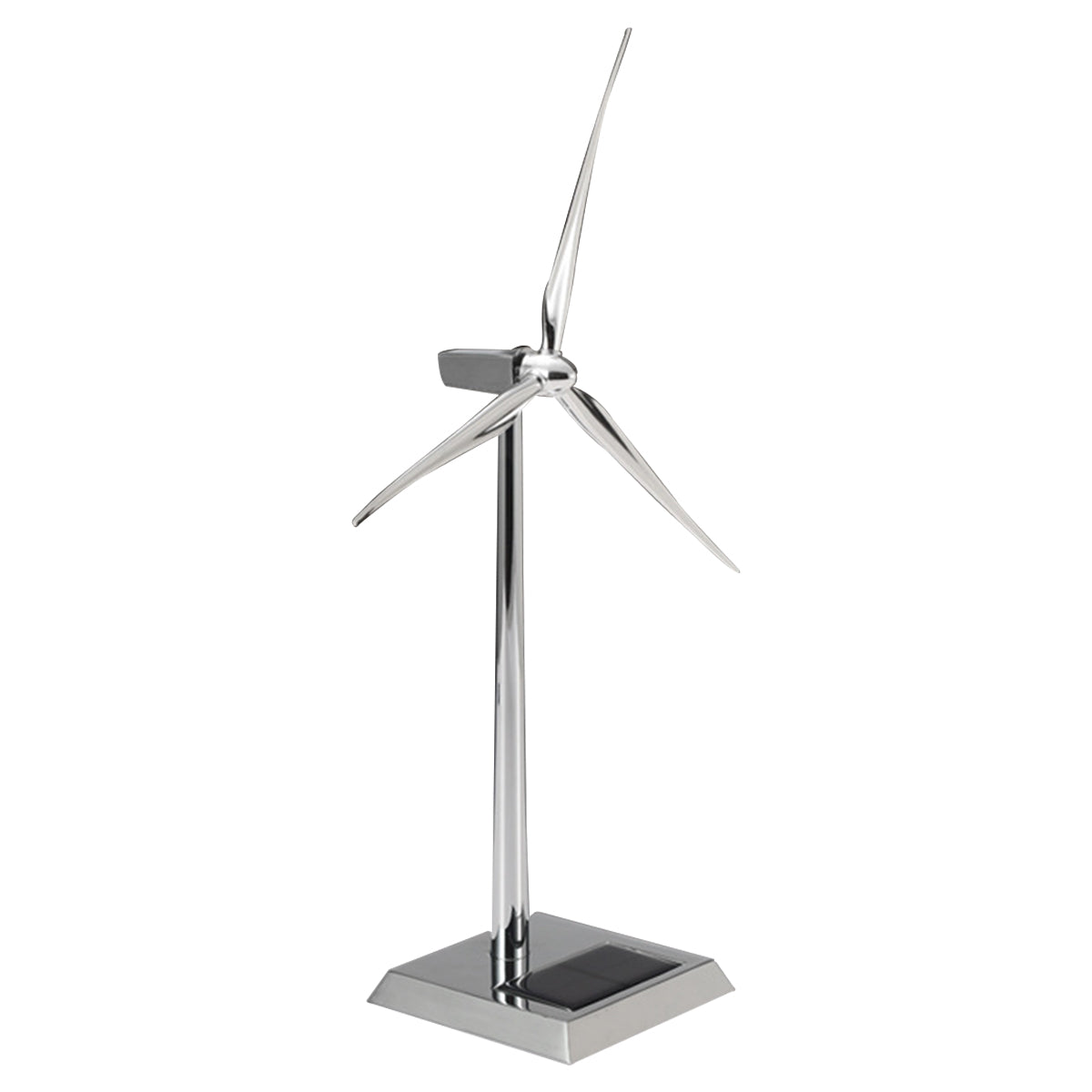 Golden Solar Windmill DIY Metal Model Kit Desktop Turbine Science Decor Gift-helloworld7