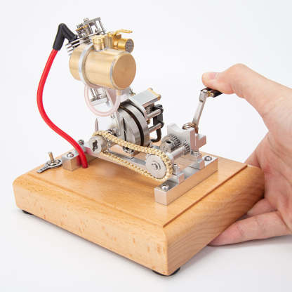 H09 Hoglet 2.1cc Single Cylinder 4 Stroke Gas Engine Model with Pedal Start