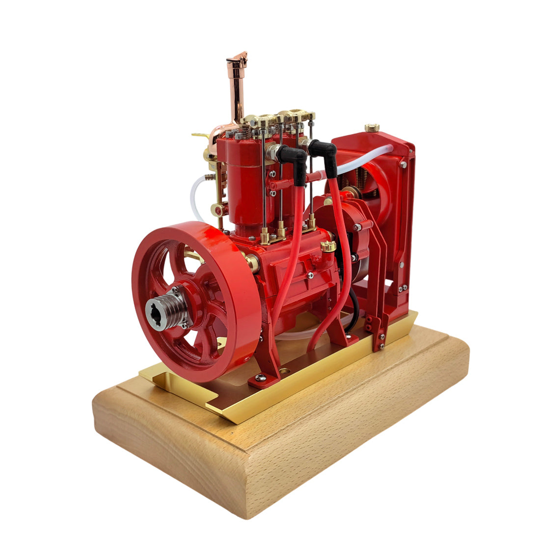 H74 5cc Vertical Twin Cylinder 4 Stroke Water Cooled Gasoline Engine Model with Governor-helloworld7