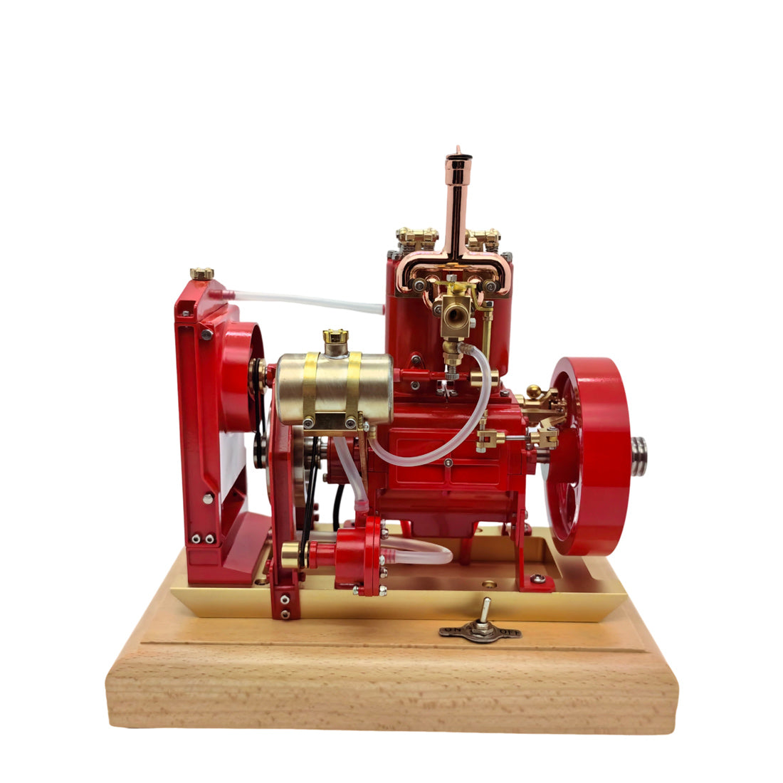 H74 5cc Vertical Twin Cylinder 4 Stroke Water Cooled Gasoline Engine Model with Governor-helloworld7