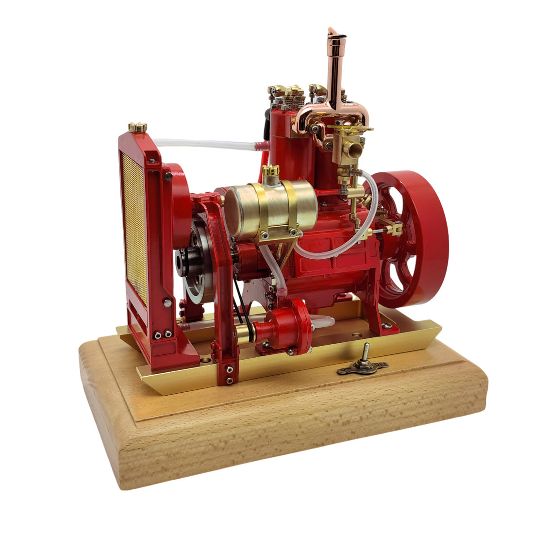 H74 5cc Vertical Twin Cylinder 4 Stroke Water Cooled Gasoline Engine Model with Governor