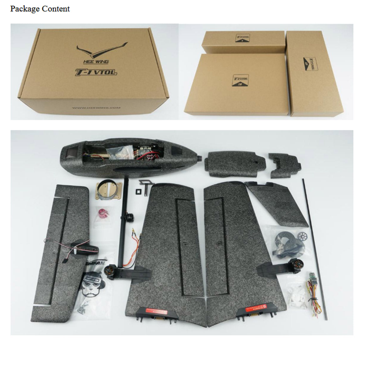 HEEWING Ranger T1 VTOL FPV RC Plane RTF Dual Motor EPP Wing