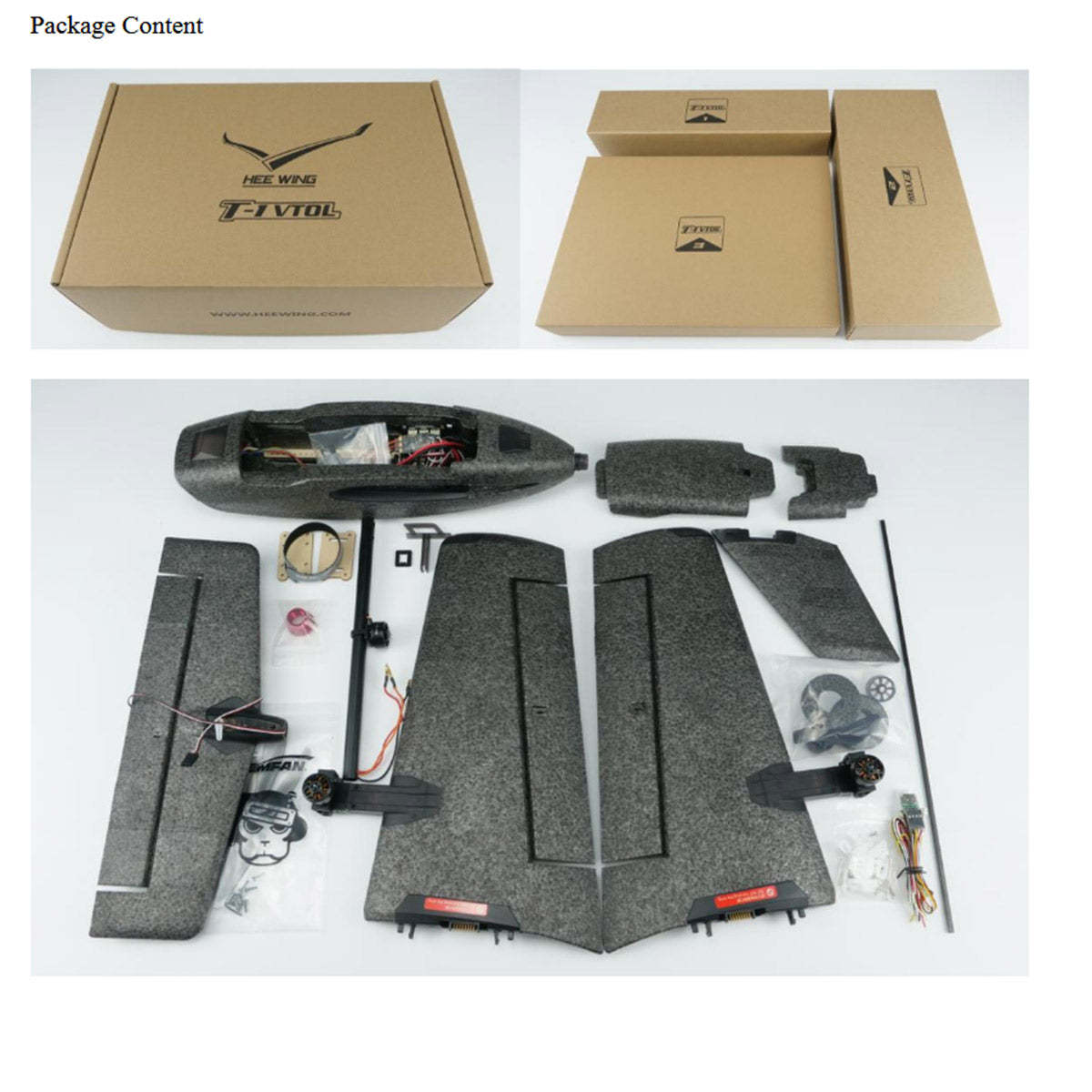 HEEWING Ranger T1 VTOL FPV RC Plane RTF Dual Motor EPP Wing