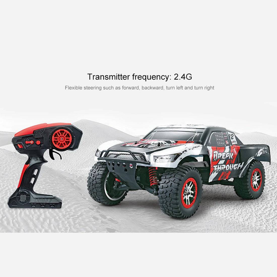HG P101 1/10 Scale 4WD Electric RC Pickup Truck RTR High Speed Off-Road Vehicle