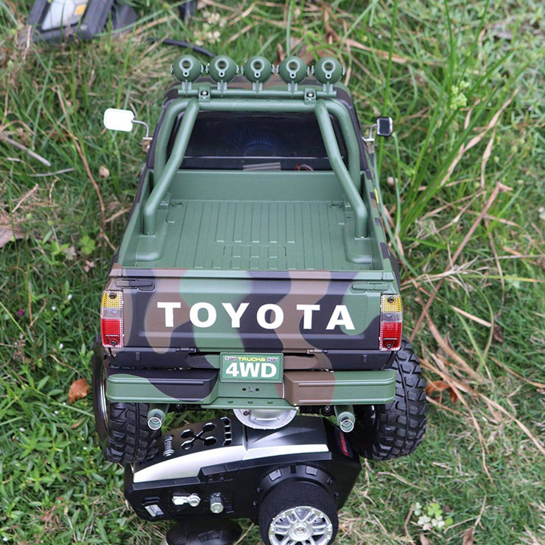 HG-P417 1/10 Scale 4WD Middle East Military Pickup Truck RC Crawler with 3-Speed Transmission