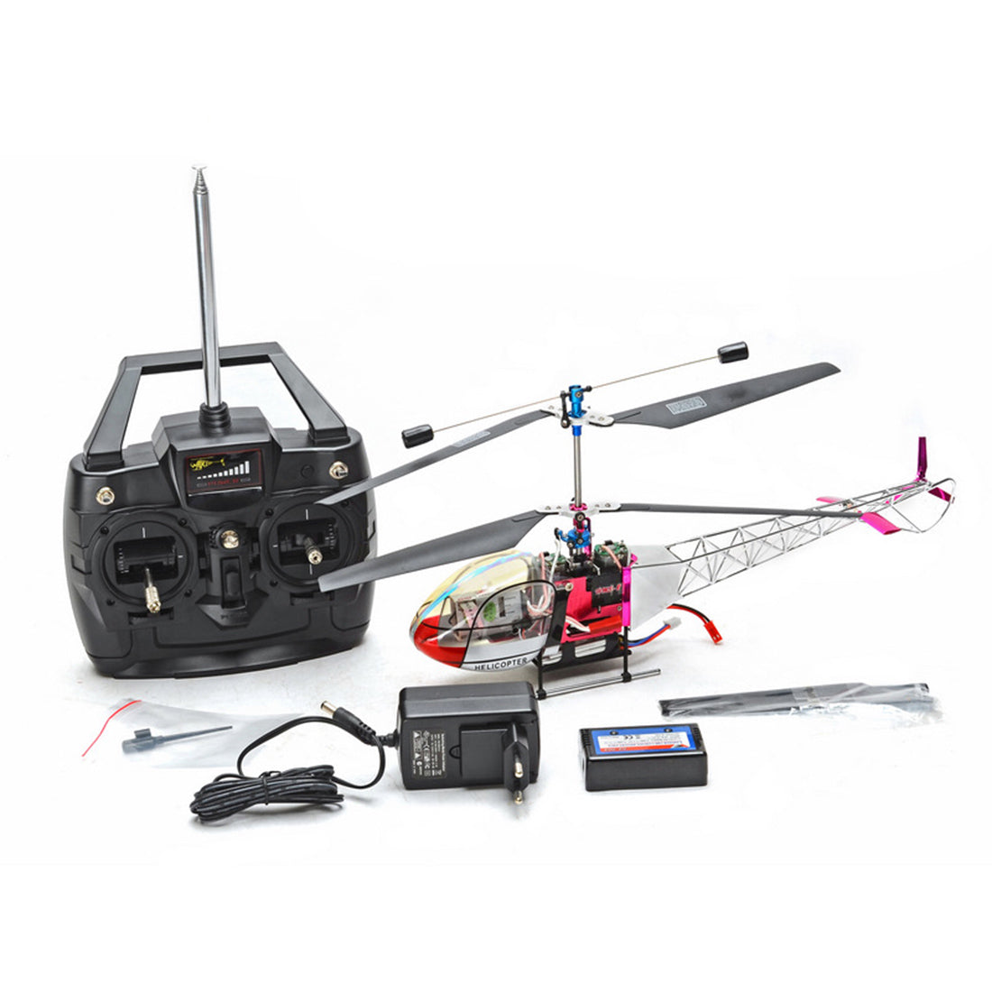 HM5-8 4CH Coaxial Dual Rotor RC Lama Helicopter RTF for Beginners