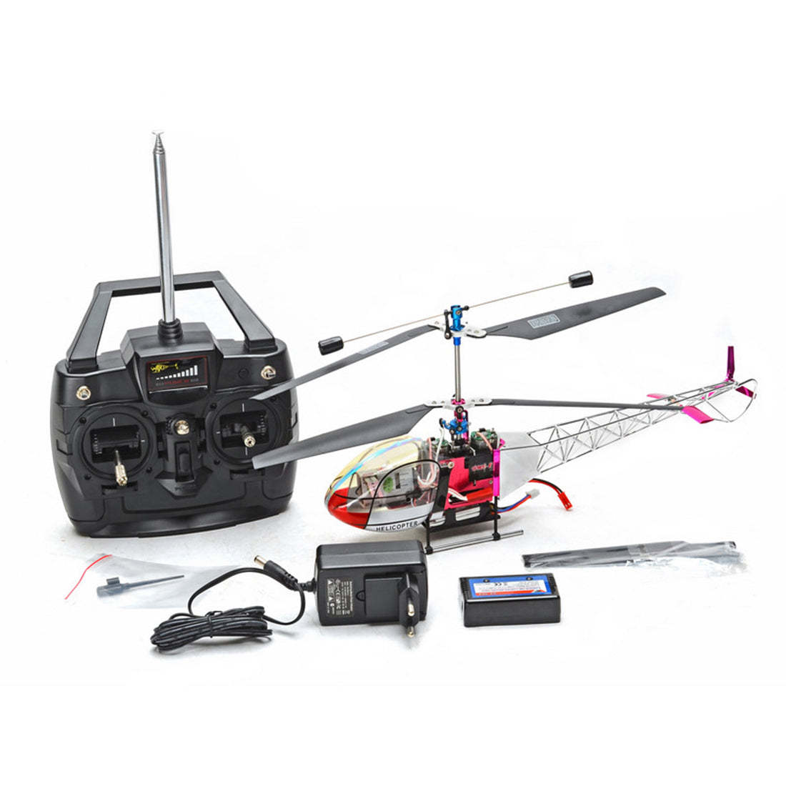 HM5-8 4CH Coaxial Dual Rotor RC Lama Helicopter RTF for Beginners