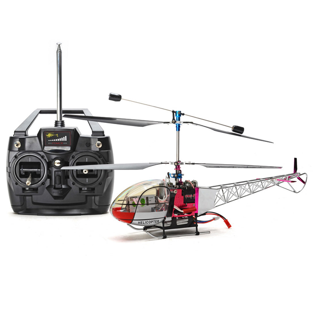 HM5-8 4CH Coaxial Dual Rotor RC Lama Helicopter RTF for Beginners