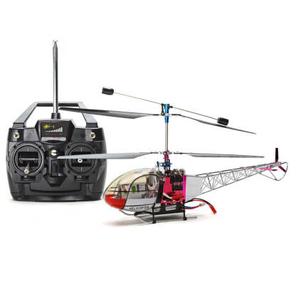 HM5-8 4CH Coaxial Dual Rotor RC Lama Helicopter RTF for Beginners