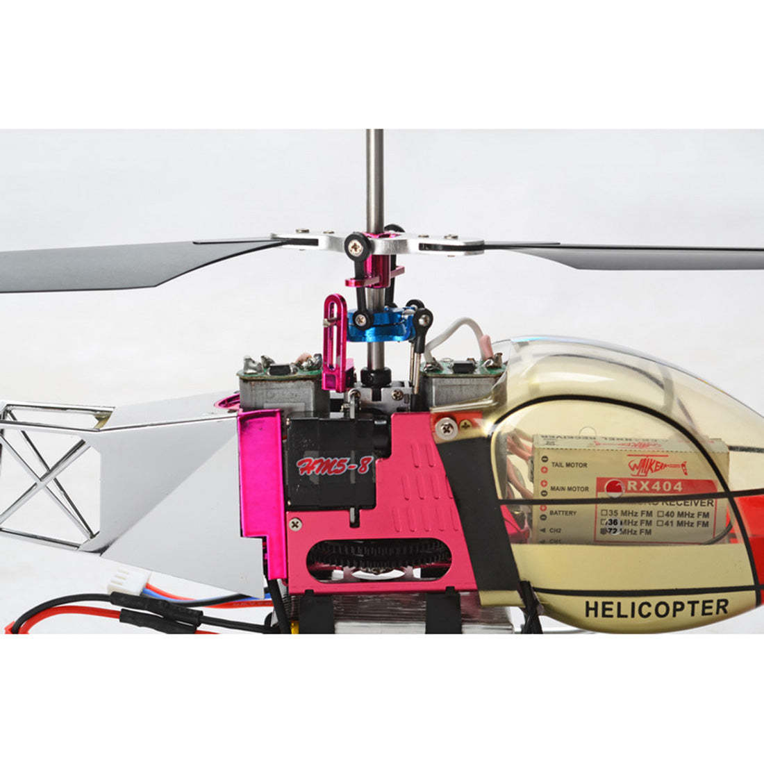 HM5-8 4CH Coaxial Dual Rotor RC Lama Helicopter RTF for Beginners