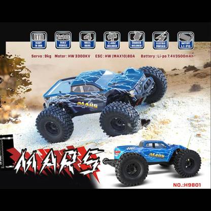 HONGNOR MARS H9801 1/10 Scale Waterproof Brushless RC Monster Truck RTR All-Terrain Vehicle-helloworld7