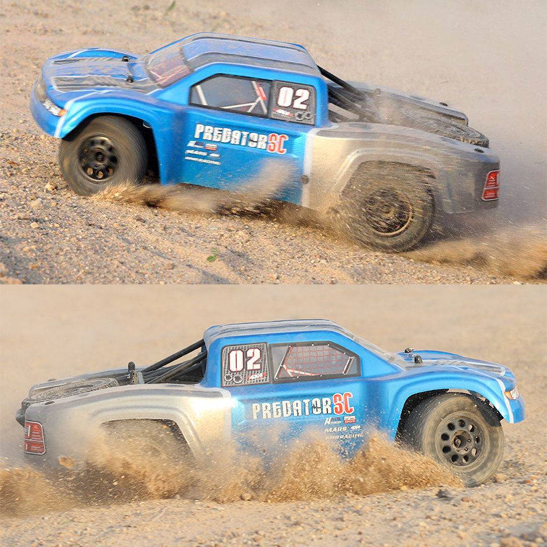 HONGNOR Predator H9805 1/10 Scale High Speed Off-Road Truck RTR 4WD 80KMH Brushless RC Car