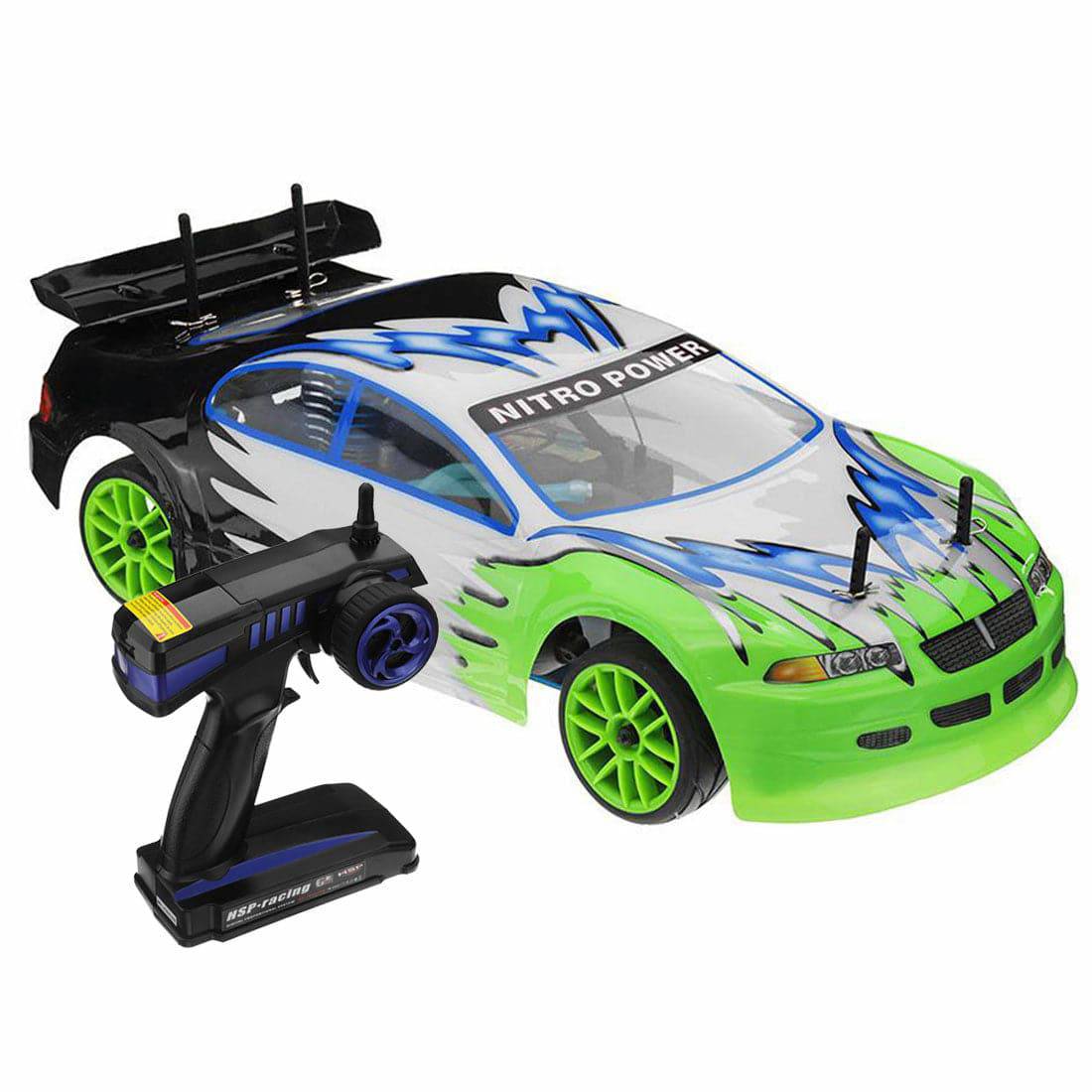HSP 94102 1/10 Scale 4WD Nitro Gas Powered Touring Drift RC Car 2-Speed 80km/h