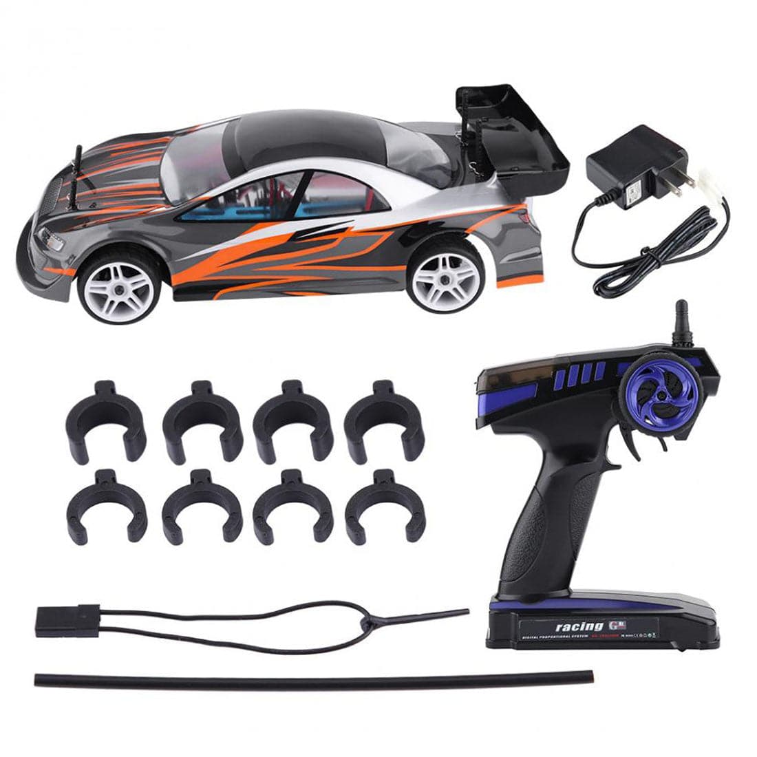 HSP 94103 Flying Fish 1/10 Scale 4WD Electric RC Drift Car RTR Ready to Run On-Road Touring Car