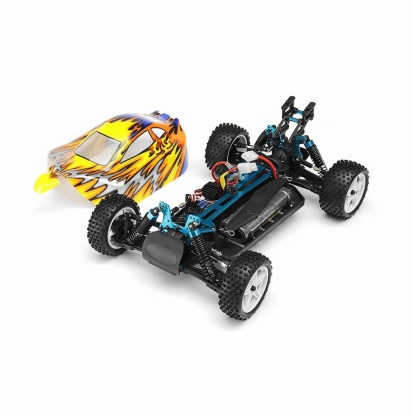 HSP 94107 XSTR 1/10 Scale 4WD Brushed Electric Off Road RC Buggy RTR Yellow