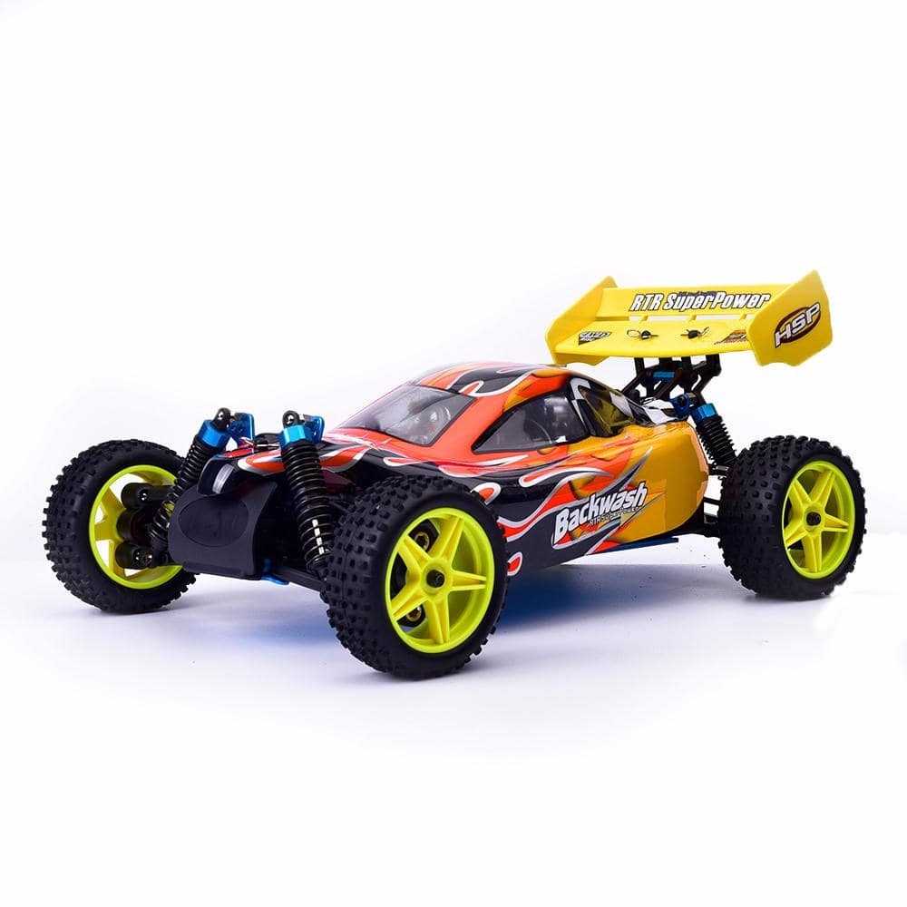 HSP 94166 Backwash 1/10 Scale 4WD Nitro Gas Powered Off-Road Buggy 2-Speed RTR