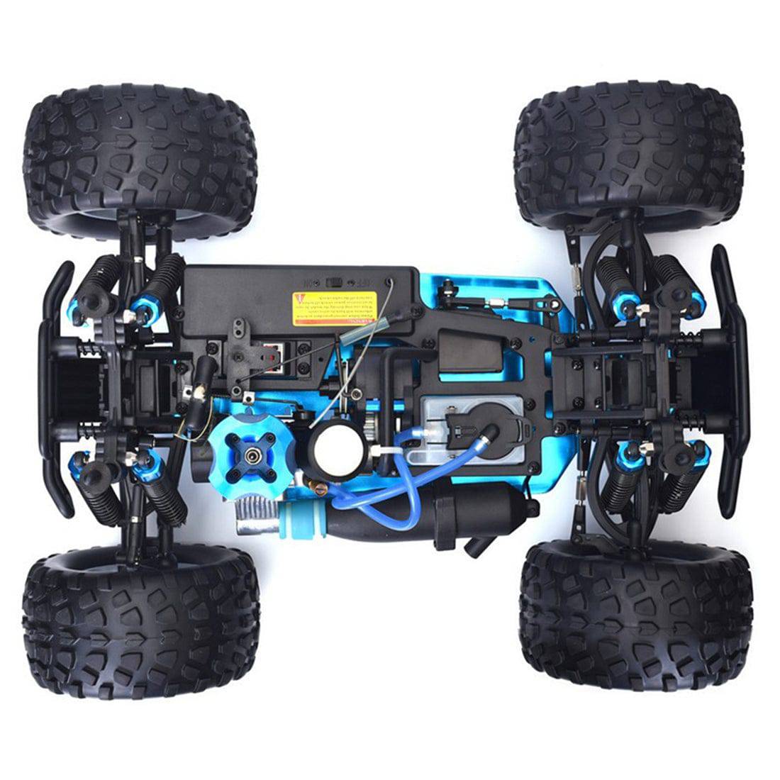 HSP 94188 1/10 Scale 4WD Nitro Gas Powered RC Monster Truck 18CXP Engine RTR