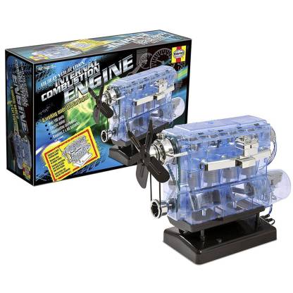 Haynes DIY Build Your Own L4 Engine Model Kit Transparent 4 Cylinder STEM Gift