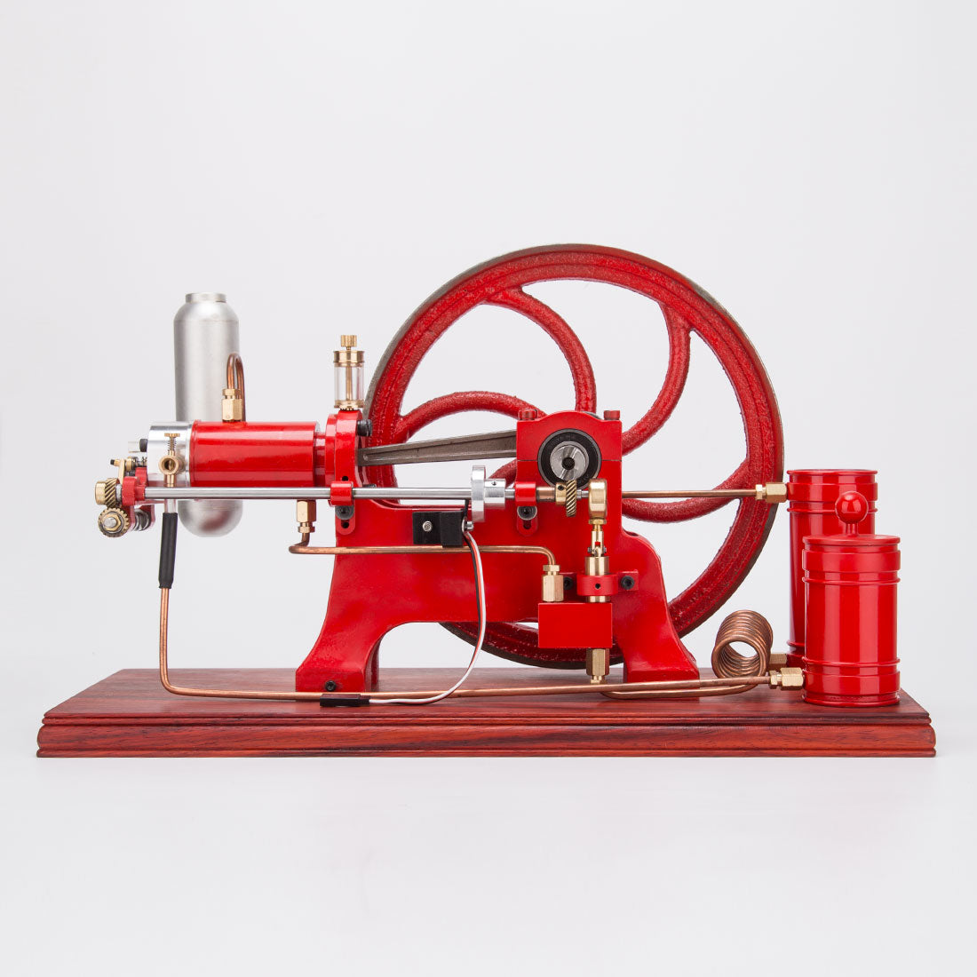 Heavy Duty Cast Iron Retro Horizontal 4-Stroke Gas Engine Model Water-Cooled Mechanical Masterpiece-helloworld7
