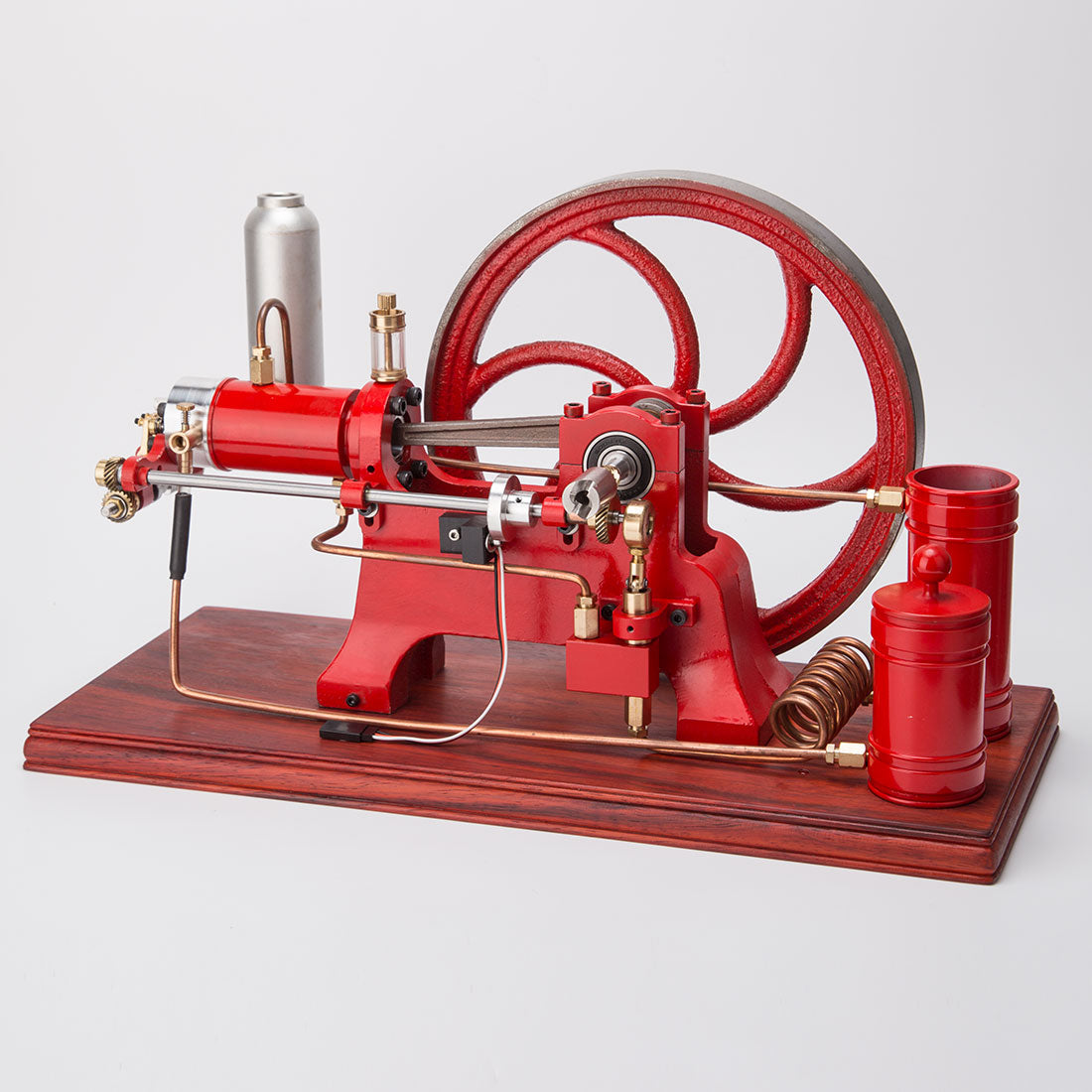 Heavy Duty Cast Iron Retro Horizontal 4-Stroke Gas Engine Model Water-Cooled Mechanical Masterpiece-helloworld7