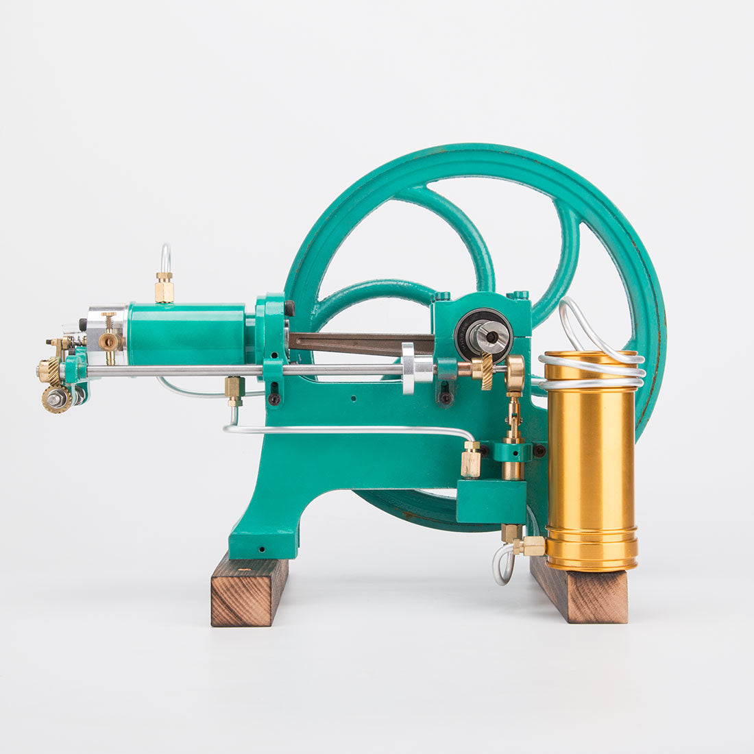 Heavy Duty Cast Iron Retro Horizontal 4-Stroke Gas Engine Model Water-Cooled Mechanical Masterpiece-helloworld7
