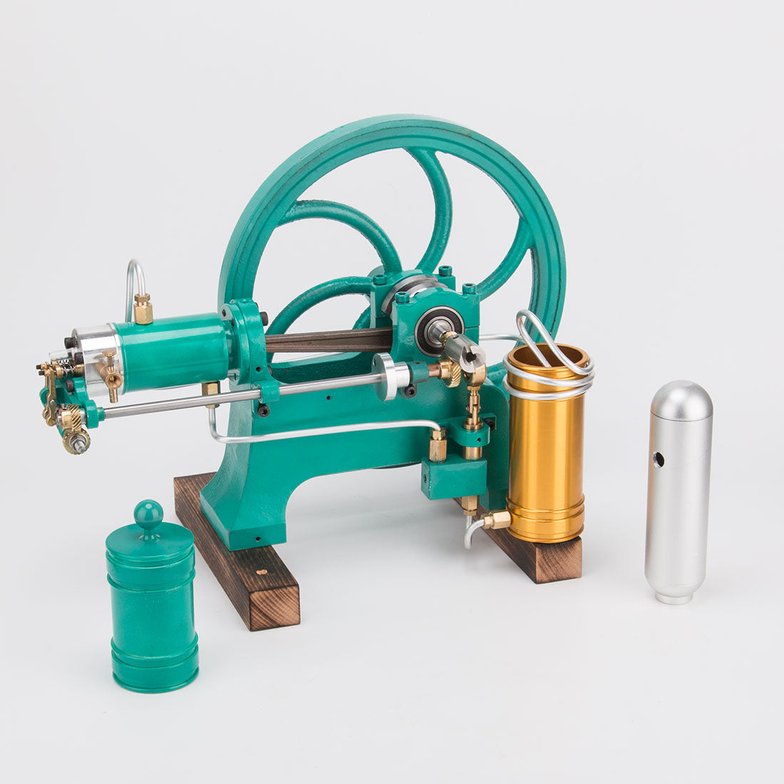 Heavy Duty Cast Iron Retro Horizontal 4-Stroke Gas Engine Model Water-Cooled Mechanical Masterpiece-helloworld7