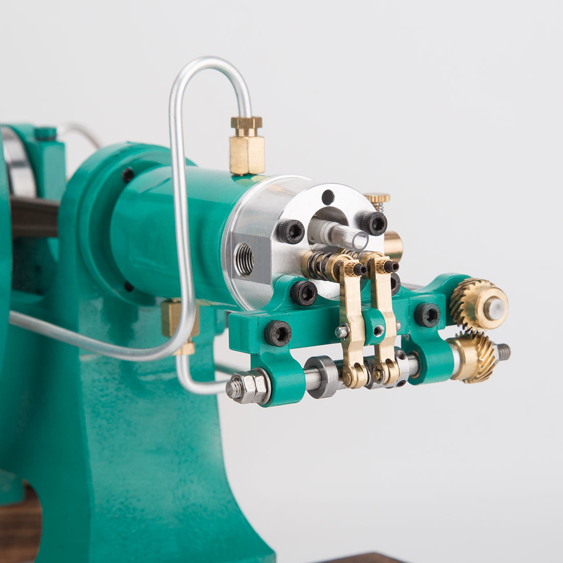 Heavy Duty Cast Iron Retro Horizontal 4-Stroke Gas Engine Model Water-Cooled Mechanical Masterpiece-helloworld7